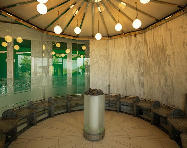 Dampfbad Auennebel in der Therme Euskirchen