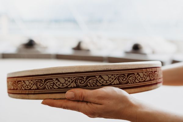 Trommel im Mental Dome