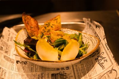 Ein Essen im Restaurant Gavi