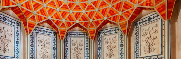 Detailaufnahme der Taj Mahal Sauna